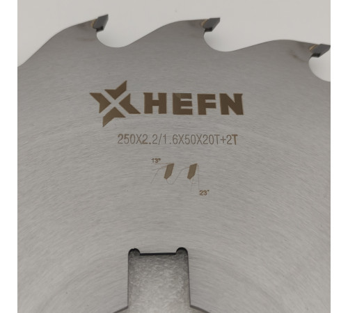 Пильный диск по дереву Диск пильный 250x50x2.2/1.6 z20+2 WZ HEFN
