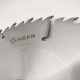 Пильный диск по дереву Диск пильный 400x50x4.2/2.8 z24+4 HEFN