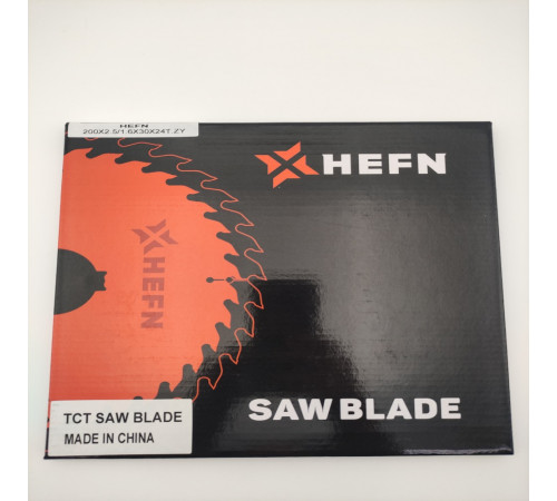 Пильный диск по дереву Диск пильный 200x30x2.5/1.6 Z24 WZ HEFN