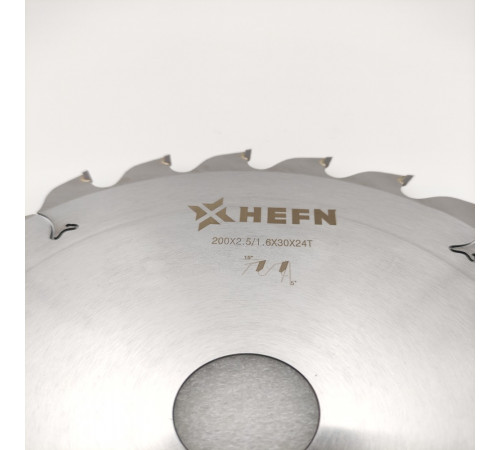 Пильный диск по дереву Диск пильный 200x30x2.5/1.6 Z24 WZ HEFN