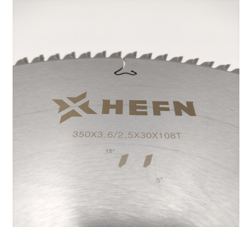 Пильный диск по дереву Диск пильный 350x30x3.6/2.5 Z84 WZ HEFN