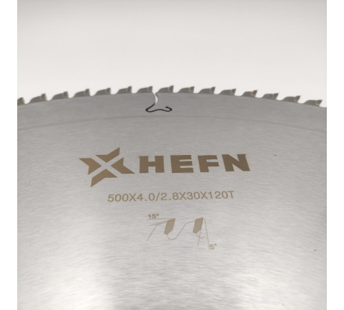 Пильный диск по дереву Диск пильный 500x30x4.0/2.8 Z120 WZ HEFN