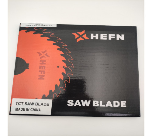 Пильный диск по дереву Пильный диск 250x30x3.2/2.2 Z40 WZ HEFN