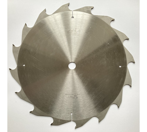 Пильный диск по дереву, МДФ, ДСП 500x5.2/3.5x30 z16  80 FZ