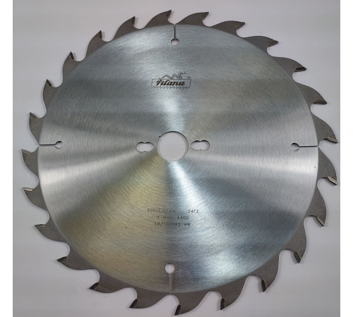 Пильный диск по дереву, МДФ, ДСП 300x3.2/2.2x30 z24  80-40 FZ