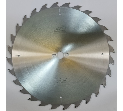 Пильный диск по дереву, МДФ, ДСП 450x4.4/3.2x30 z28  80-50 FZ