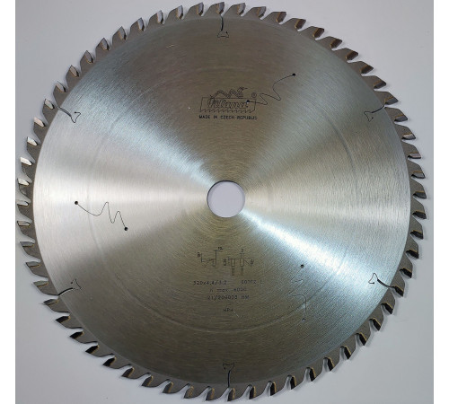 Пильный диск для ДСП, МДФ  320x4.4/3.2x30 z60   97 TFZ L HP+
