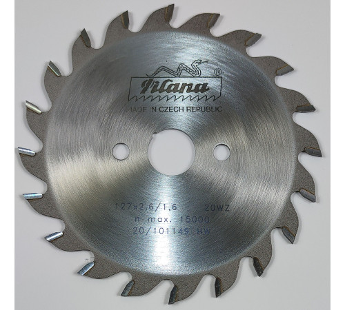 Пильный диск по дереву 127x2.6/1.6x20 z20  91 WZ