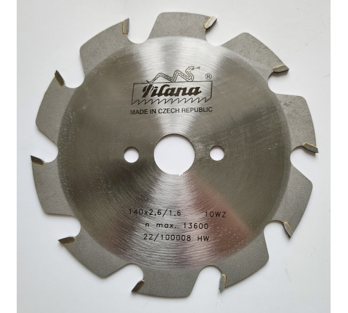Пильный диск по дереву 140x2.6/1.6x20 z10  91 WZ
