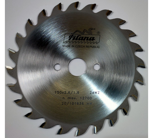Пильный диск по дереву 150x2.6/1.6x20 z24  91 WZ
