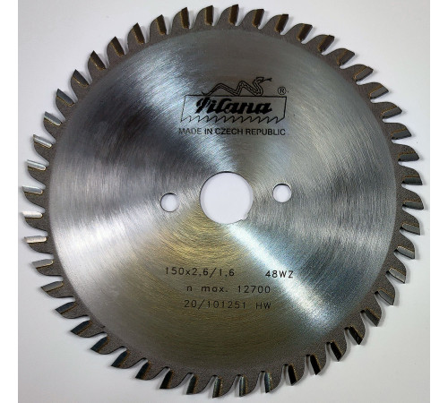 Пильный диск по дереву 150x2.6/1.6x20 z48  91 WZ