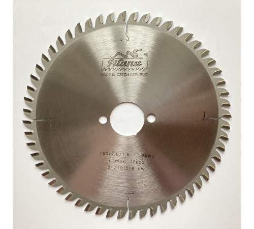 Пильный диск по дереву 180x2.6/1.6x30 z56  91 WZ