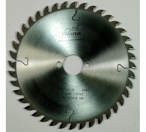 Пильный диск по дереву 190x2.6/1.6x30 z40  91 WZ