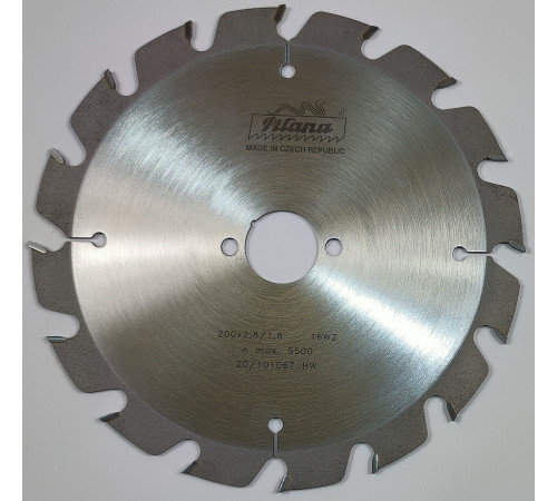 Пильный диск по дереву 200x2.8/1.8x30 z16  91 WZ