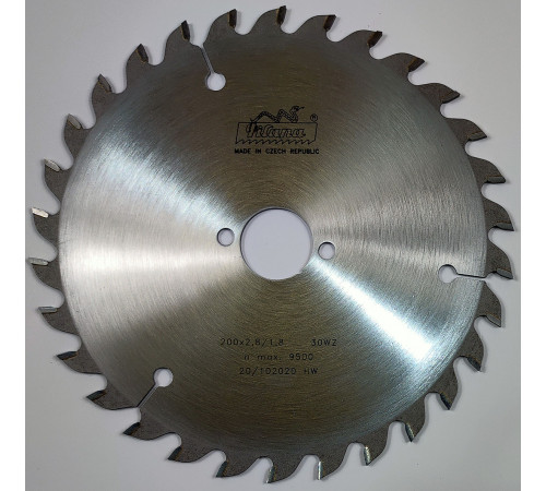 Пильный диск по дереву 200x2.8/1.8x30 z30  91 WZ