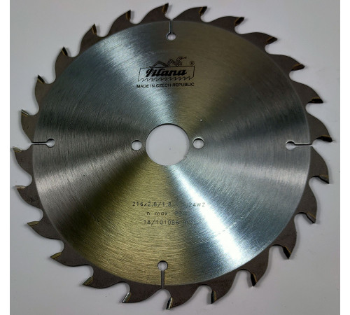 Пильный диск по дереву 216x2.8/1.8x30 z24  91 WZ