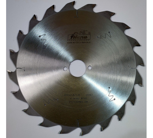 Пильный диск по дереву 235x2.8/1.8x30 z20  91 WZ