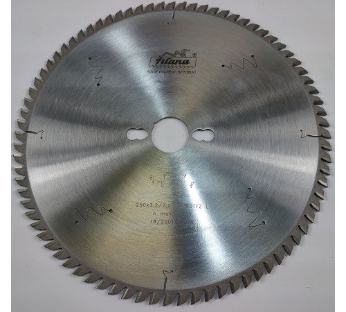 Пила дисковая TCT "Pilana" 250x3.2/2.2x30 z80   97-11 TFZ L