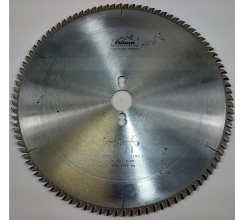 Пила дисковая TCT "Pilana" 300x3.2/2.2x30 z96   97-11 TFZ L