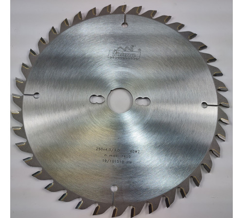 Пильный диск пазовый по дереву 250x4.0/3.0x30 z40  92 WZ