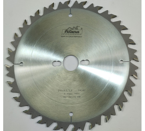Пила дисковая TCT "Pilana" 250x3.2/2.2x30 z24  83-35 LWZ