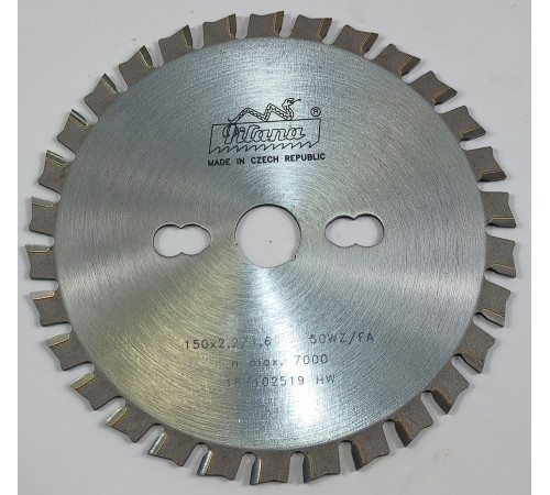 Пильный диск для резки сэндвич панелей  150x2.2/1.6x20 z30  88 WZ/FA