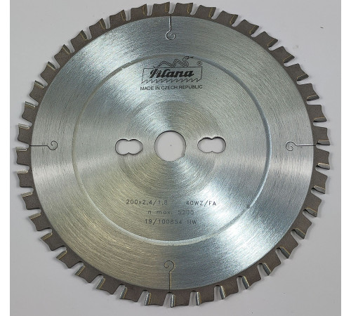 Пильный диск для резки сэндвич панелей  200x2.4/1.8x20 z40  88 WZ/FA