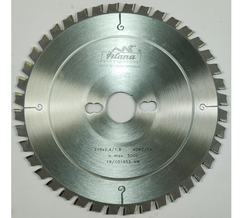 Пильный диск для резки сэндвич панелей  210x2.4/1.8x30 z40  88 WZ/FA