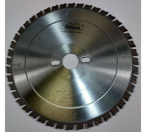 Пильный диск для резки сэндвич панелей  230x2.4/1.8x30 z44  88 WZ/FA