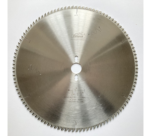 Пила дисковая TCT "Pilana" 350x3.6/2.5x30 z108  98-11 WZ L