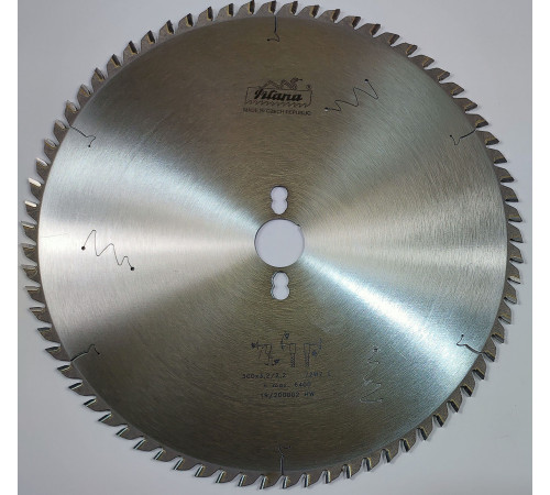 Пила дисковая TCT "Pilana" 300x3.2/2.2x30 z72  98-13 WZ L
