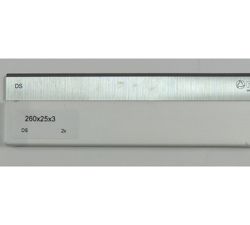 Нож строгальный "Pilana" DS  260х25х3