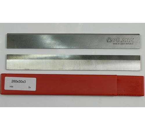 Нож строгальный "Pilana" TCT  260х30х3