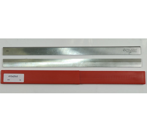 Нож строгальный "Pilana" TCT  410х25х3