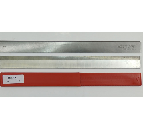 Нож строгальный "Pilana" TCT  410х35х3