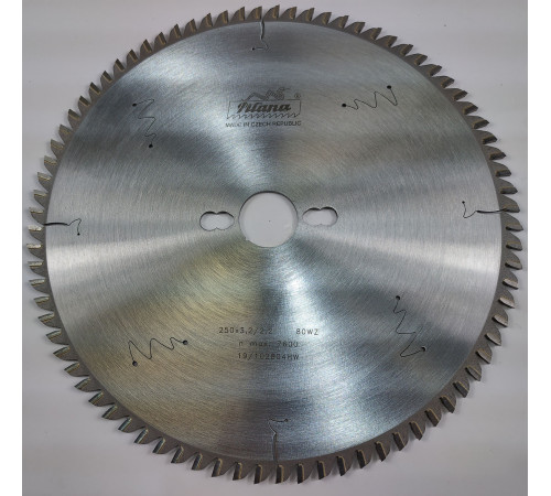 Пильный диск по дереву 250x3.2/2.2x30 z80  81-11 WZ