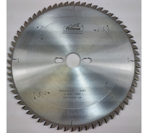 Пильный диск по дереву 250x3.2/2.2x30 z64  81-13 WZ