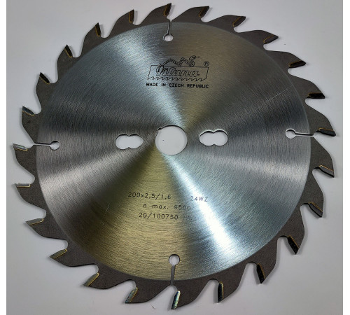 Пильный диск по дереву 200x2.5/1.6x20 z24  81-26 WZ