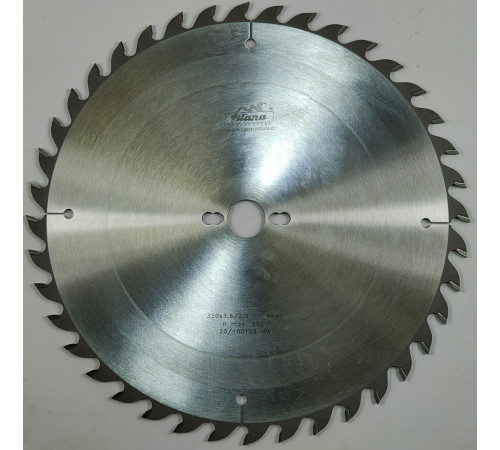 Пильный диск по дереву 350x3.6/2.5x30 z40  81-26 WZ