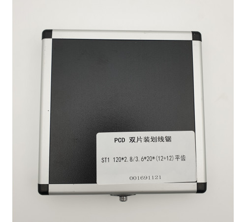 Пильный диск подрезной алмазный PCD для ДСП 120*2,8-3,6*20*12+12T RED SAMURAI