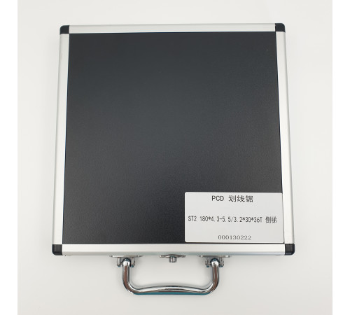 Пильный диск для раскроечных центров подрезной алмазный PCD 180x4.3-5.5x3.2x30 Z36 RED SAMURAI