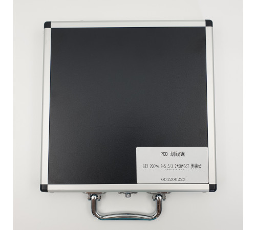 Пильный диск для раскроечных центров подрезной алмазный PCD 200x4.3-5.5x3.2x50 Z36 RED SAMURAI