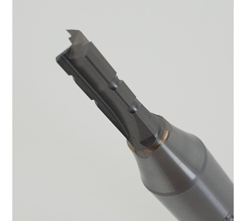 Фреза твердосплавная пазовая черновая D=6 I=20 L=50 S=12 Z3+1