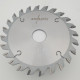 Пильный диск подрезной конический по ДСП 120x3.0-4.0/2.2x22 Z24T ST2 RED SAMURAI