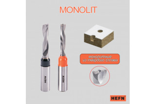 Сверло глухое MONOLIT HEFN левое D3x70 S10 LH